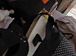 Cristina Almeida Flashes Tight Shorts at Fortaleza Gym