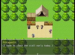 mirenas manor hentai game pornplay ep 1 bath titjob with gigantic witch boobs