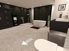 Watch this slut party in the brothel with the old man?