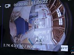 we visit a virtual reality porn shoot to see how tits and blowjobs are done