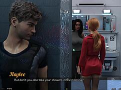 i got nearly caught by this big tits indian milf in stranded in space 72