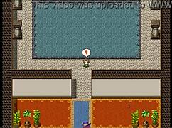 mirenas manor hentai game pornplay ep 1 bath titjob with gigantic witch boobs