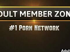 Larissa Dees dives into a threesome FANTASY FUCK with heels and licks