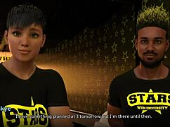 the film stars gather to watch the homemade scene