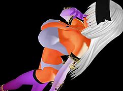 Girl b hero scenes part 4 featuring sharifa in a cartoon hentai anime adventure