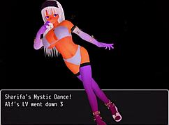 Girl b hero scenes part 4 featuring sharifa in a cartoon hentai anime adventure