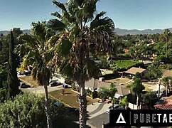 after divorce, tattooed milf arabelle raphael craves stepson’s big dick for comfort. she rides him rough in pure taboo style.