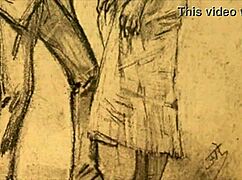 Hey, wanna dive into these vintage erotic drawings?