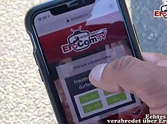 busty german blonde teen in public bar sex meeting