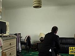 Watch This Skinny Submissive Deep Throat!