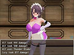 Girl B hero scenes part 18 lusy 2 intense action