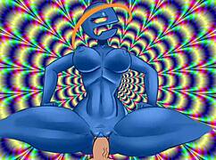 Beautiful anime slut gets a ride she will never forget