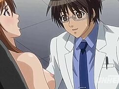 Wow, see how a gynecologist works in uncensored hentai!