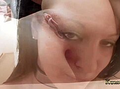 in this fantasy, the ink babe gets her big ass fucked hard