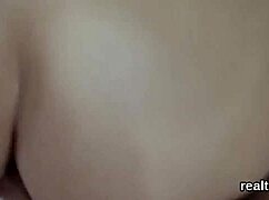 adorable czech teen seduced in shopping centre, rode in pov