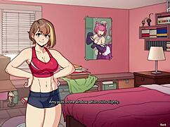 what's this benefitship about? big boobs futa and her sexy bestie in hentai gameplay!