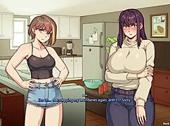 what's this benefitship about? big boobs futa and her sexy bestie in hentai gameplay!