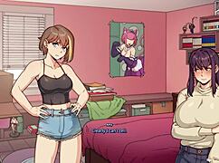 what's this benefitship about? big boobs futa and her sexy bestie in hentai gameplay!