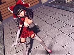おい、Reim Touhou Pinkcatのワイルド3Dアクション見たことある？