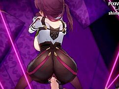 Shinaosumata Cowgirl Compilation Riding Hard in Anime Action 😍