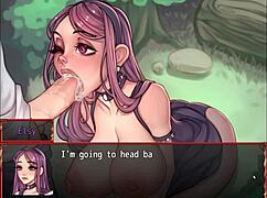 harem game episode with damsel in distress