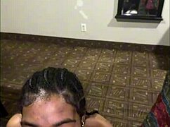 Gay Homie Sucks Fat Dick While Girlfriend Watches