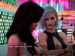 Ms. Denvers Dances Energetically In The Nightclub At Forty