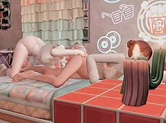 Holy! Futanari Stepsister Dominates with Hard Anal and Facefuck!