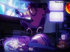 Watch that old milf scream with alien monster in anime!