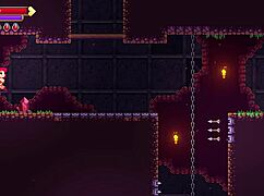 【スカーレット・メイデンの実況プレイ パート2】横スクロのローグライク2階層ボスまで攻略開始！