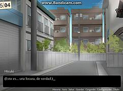 Man, this pregnant milf gets wild with her rural suegro in hentai!