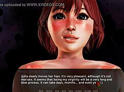 Older Step Sister Teases Hard in a Naughty Porn Game About You.