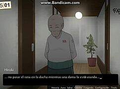 Man, this pregnant milf gets wild with her rural suegro in hentai!