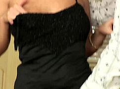 Big tit blonde handles huge cock deeply