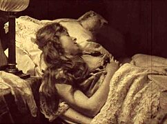 What secrets lie in this vintage erotic cartoon illustration from the past?