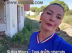 Bukkake Geant - Salope Francaise Suce Des Inconnus Pour Leur Euro 2024 De Football