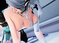 Code Valkyrie II fingering and fucking in bedroom and bath scenes