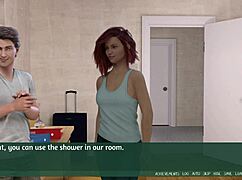 In the anime world, pleasure thieves 01 come to the university wearing curvy outfits for a big game.