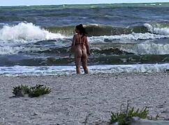 yo, caught some hot public sex on the beach, totally wild stuff! 🏖️