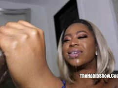 Breyana Moore Sucks And Slobs On John Long's Cock!