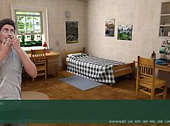 Anime dünyasında, zevk hırsızları 01 kıvrımlı kıyafetlerle üniversiteye büyük oyun için geliyor