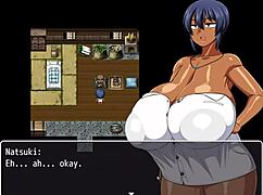 Tanned Girl Natsuki Hentai Game Ep 13 Massive Tits Cumshot