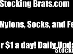 watch our foot fetish lesbian threesome