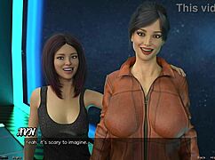 Hot Milf Has Nip Slip in Stranded Space Adventure