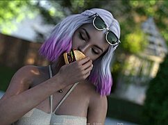 Where it all began in this hentai anime game episode 13