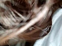 Delicious latina brunette cheats with homemade blowjob on mexican amateur