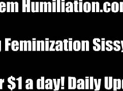 It's thrilling to transform you into my sissy princess for fun. I enjoy every humiliating detail.