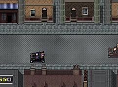 Cute girl discovers something strange in a man's box