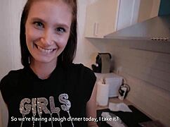 I Asked Her to Clean and Ended Up Banging Hard.