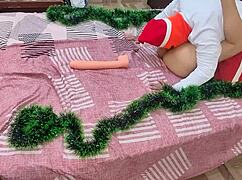 I sucked my big ass stepmother's pussy and ass for Christmas.